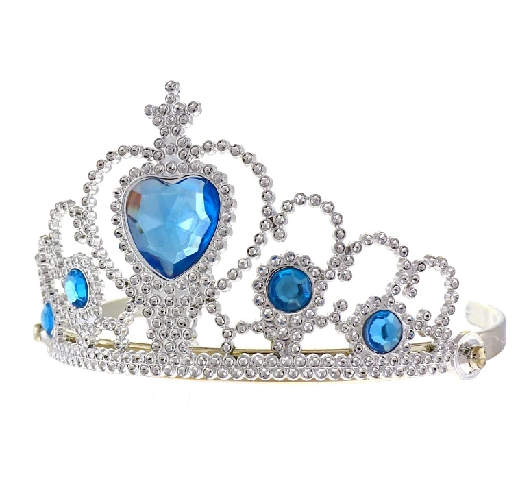 Tiara with blue stones