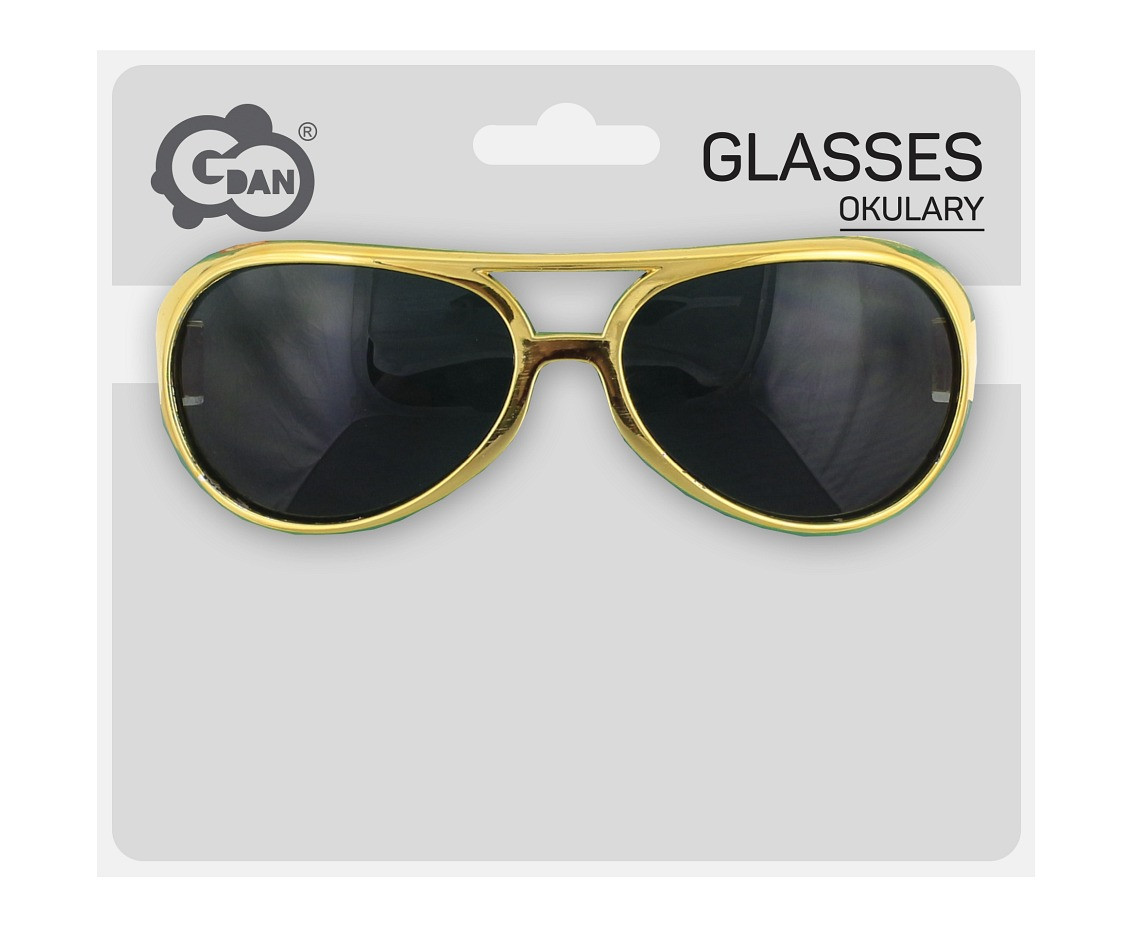 Elvis glasses with sideburns