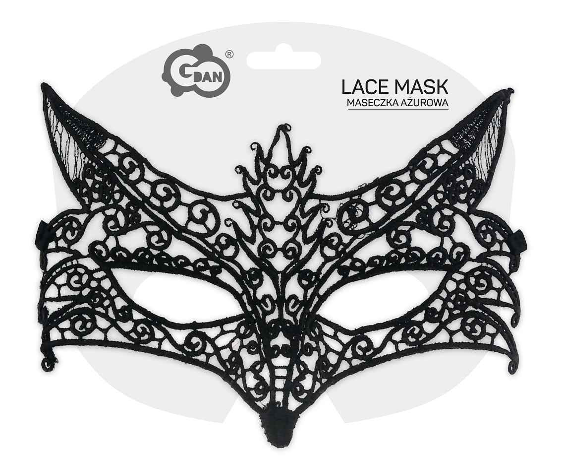 "Wolf" lace mask