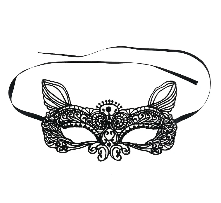 "Cat" lace mask