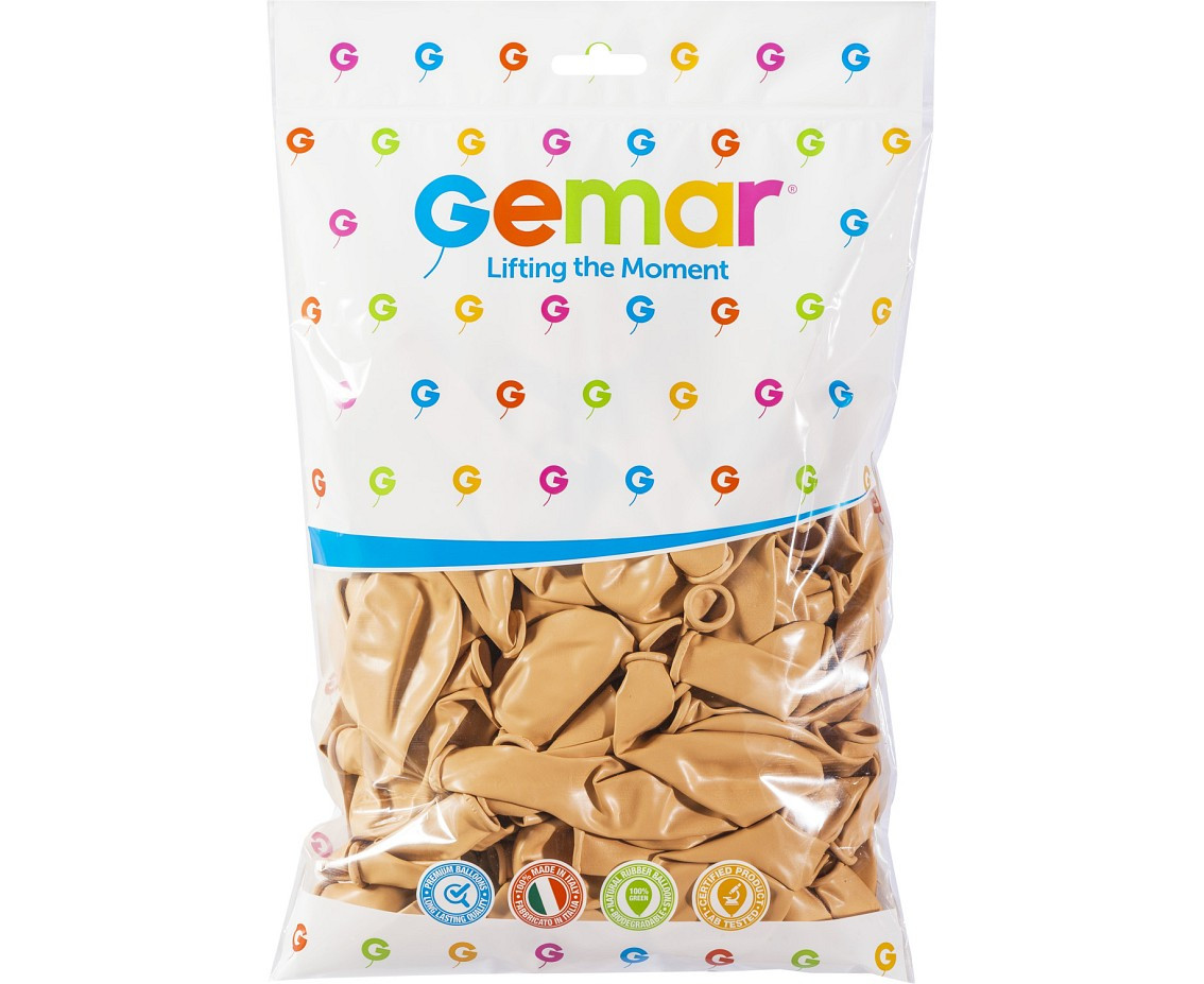 Balloons Gemar 10", pastel blush, 100pcs