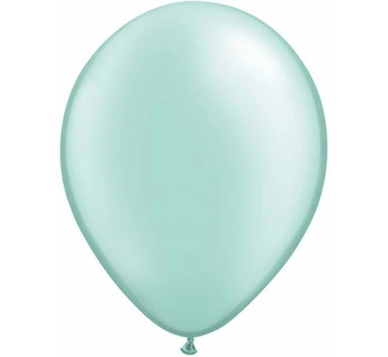 Balloons Anagram 11", QL metallic mint, 25pcs EOL