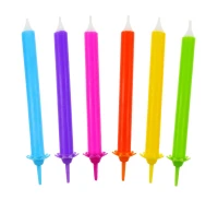 Birthday candles "Rainbow", 12/12, 8.0 cm