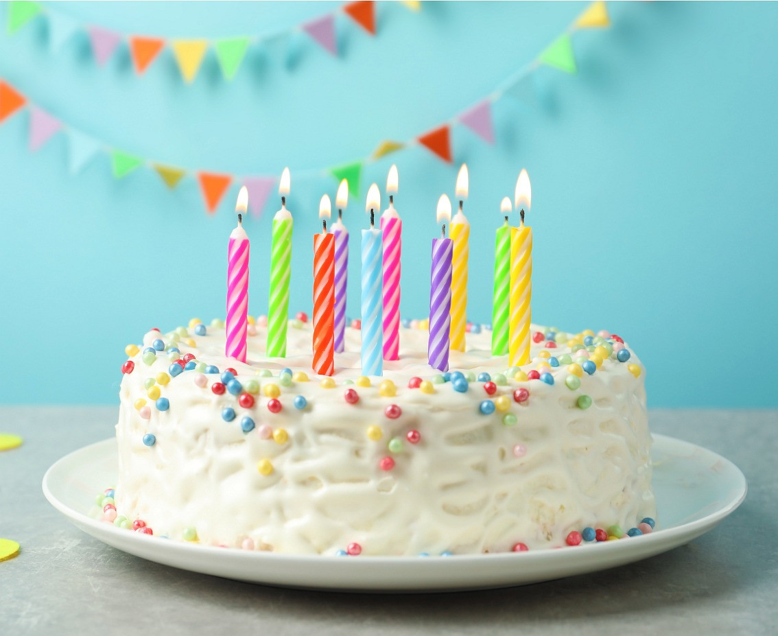 Birthday candles Spiral Shape, 12/12, 8.0 cm