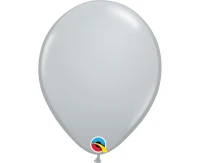 Balloons Anagram 11", QL pastel grey, 100pcs EOL