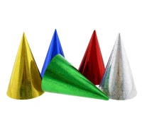 Set "5 holographic hats"