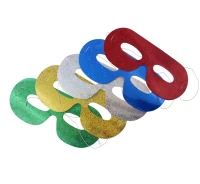 Set "5 holographic masks"