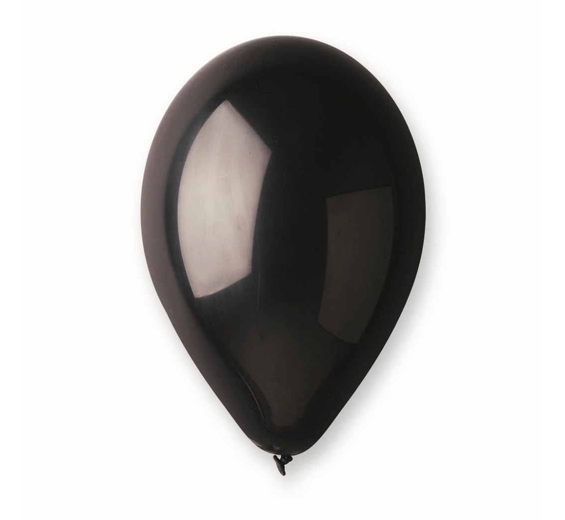 Balloons Gemar 9", pastel black, 100pcs