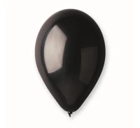 Balloons Gemar 9", pastel black, 100pcs