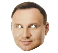 Paper mask "Andrzej Duda"