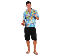 Role-play set for adults "Tourist in Hawaii" (shirt, pants), size 52 KK EOL