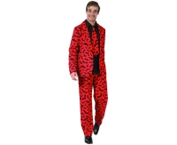 Adult Role-play set "Bat suit" (jacket, pants, tie), size 56 EOL