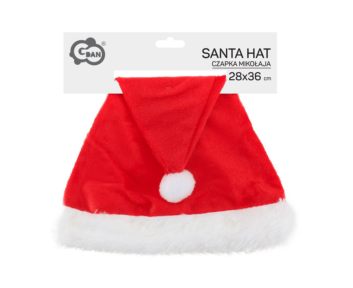 Santa hat, size 28x36 cm