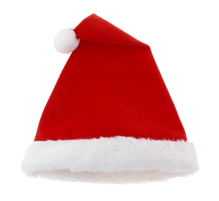 Santa hat, size 28x36 cm