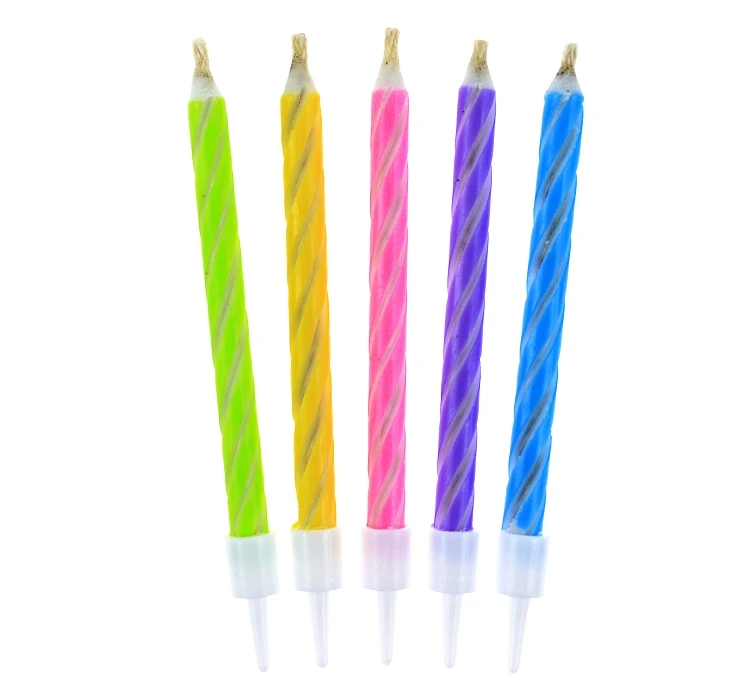 Magic Candles, Pastel, 10 Pcs