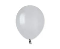 Balloons Gemar 5", pastel gray, 100pcs