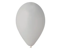 Balloons Gemar 10", pastel gray, 100pcs