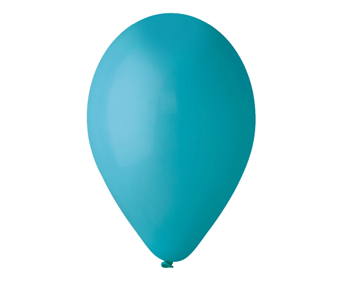 Balloons Gemar 10", pastel turquoise-blue, 100pcs