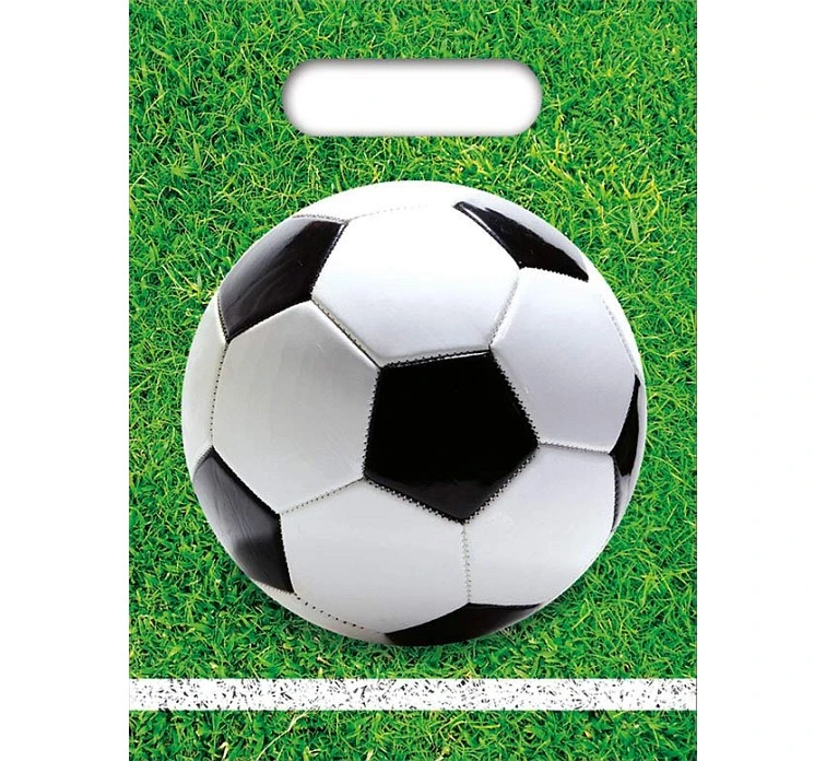 Loot bags "Football Party" , 6 pcs EOL