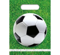 Loot bags "Football Party" , 6 pcs EOL