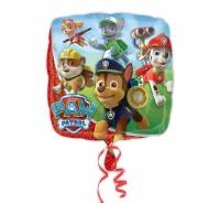 Foil balloon 18" SQR - "Paw Patrol" (packed) EOL