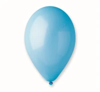 Balloons Gemar 10", pastel premium pastel light blue, 10pcs