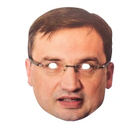 Paper mask Zbigniew Ziobro