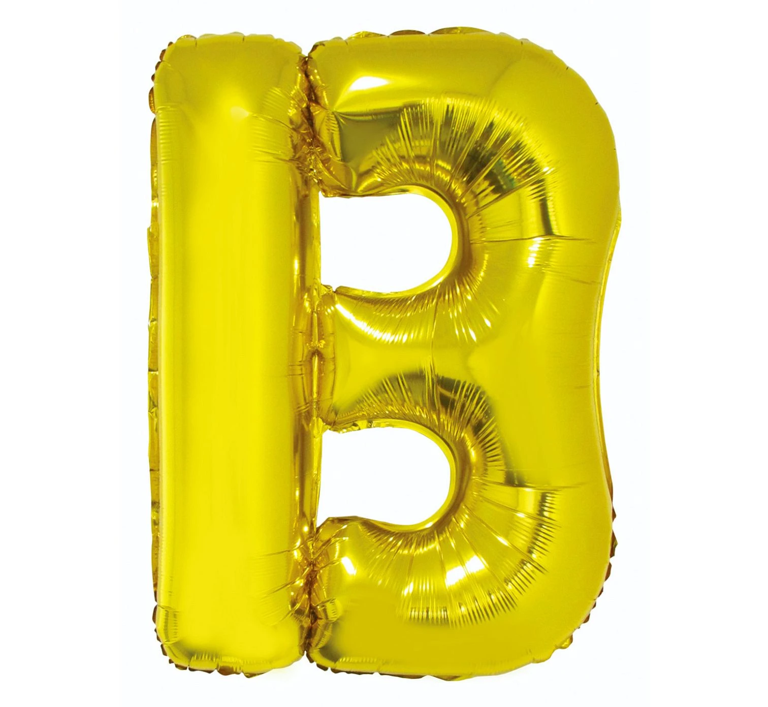 Foil balloon "Letter B" , gold, 85 cm EOL