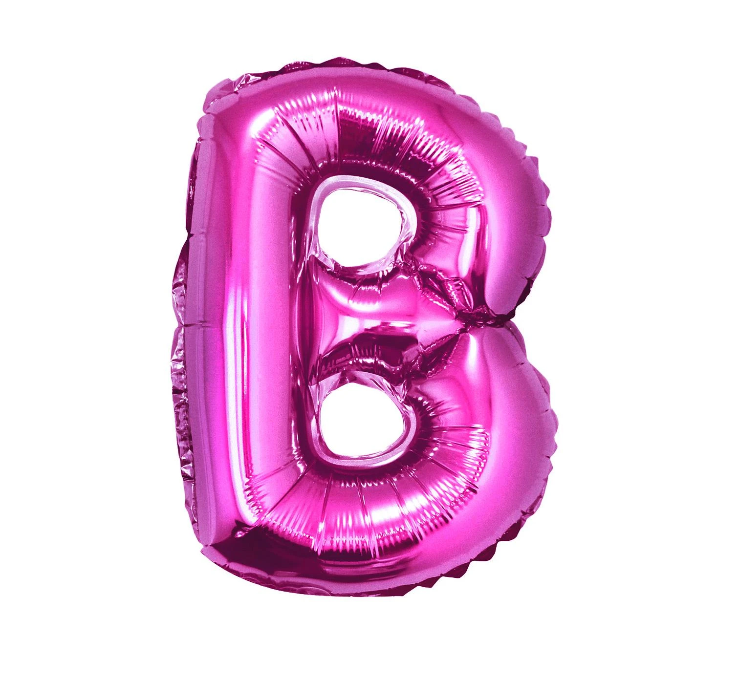 Foil balloon "Letter B" , pink, 35 cm EOL