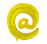 Foil balloon "Letter", gold, 85 cm EOL