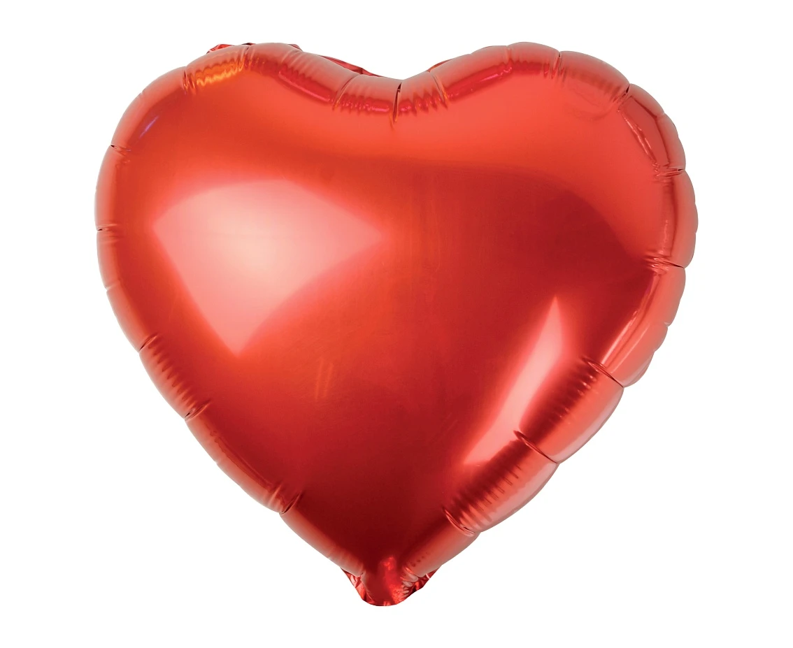 Foil balloon "Heart" , red, 36 cm