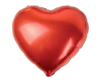 Foil balloon "Heart" , red, 36 cm