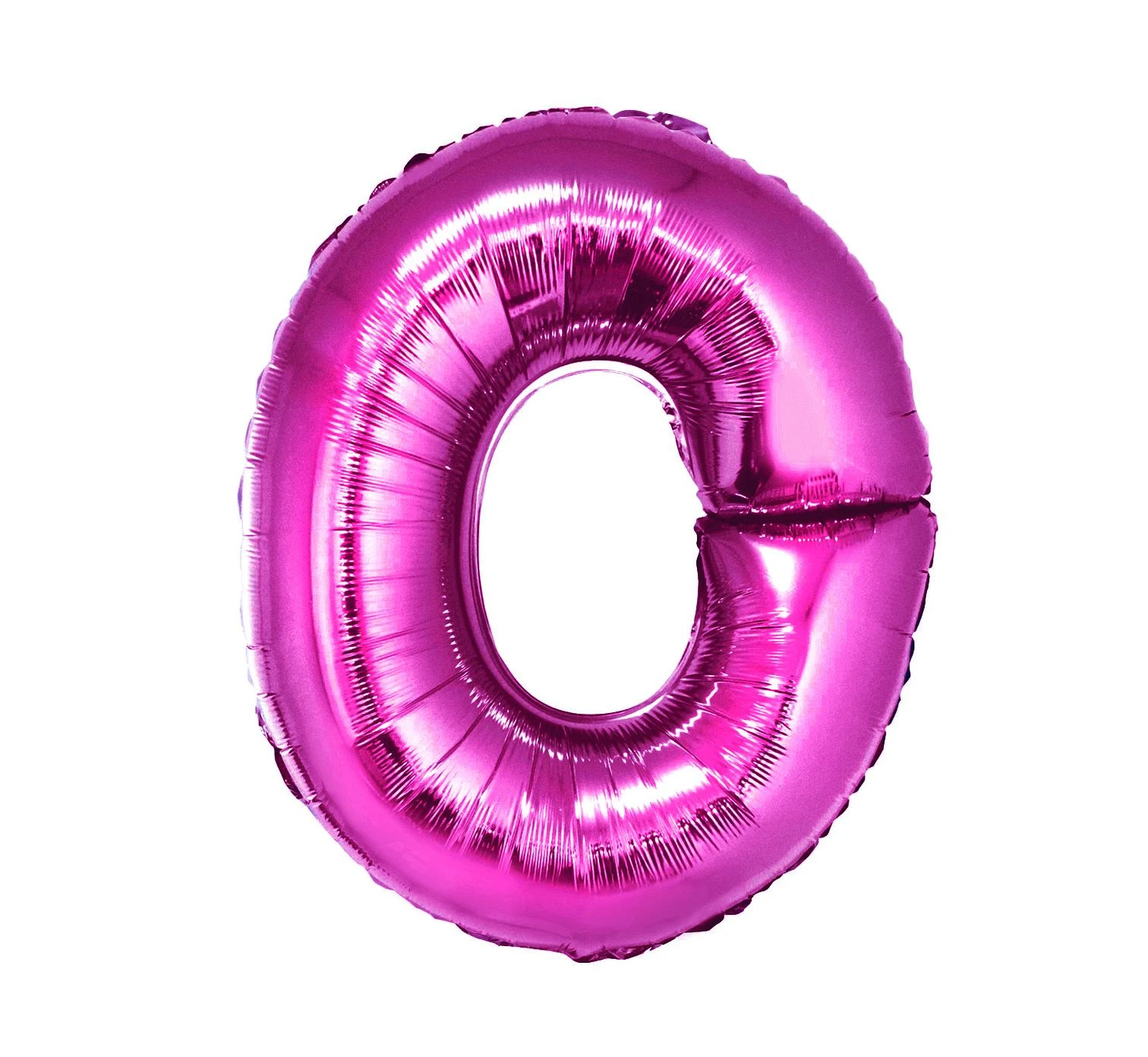 Foil balloon "Letter O" , pink, 35 cm EOL