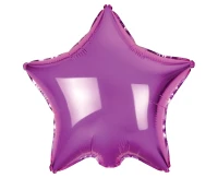 Foil balloon "Star" , pink, 18" EOL
