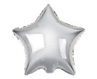 Foil balloon "Star" , silver, 18"