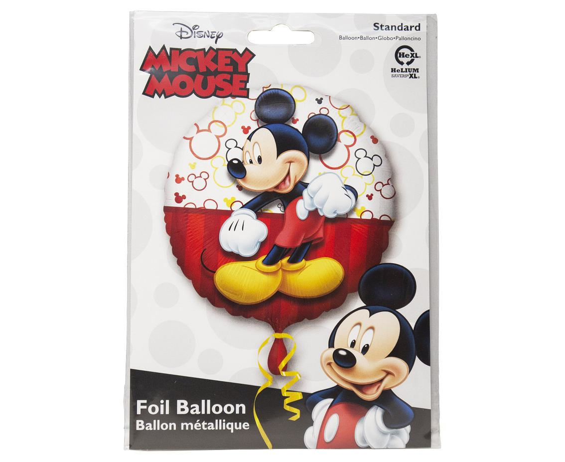 Foil balloon 18" CIR - "Mickey Mouse Portrait" EOL