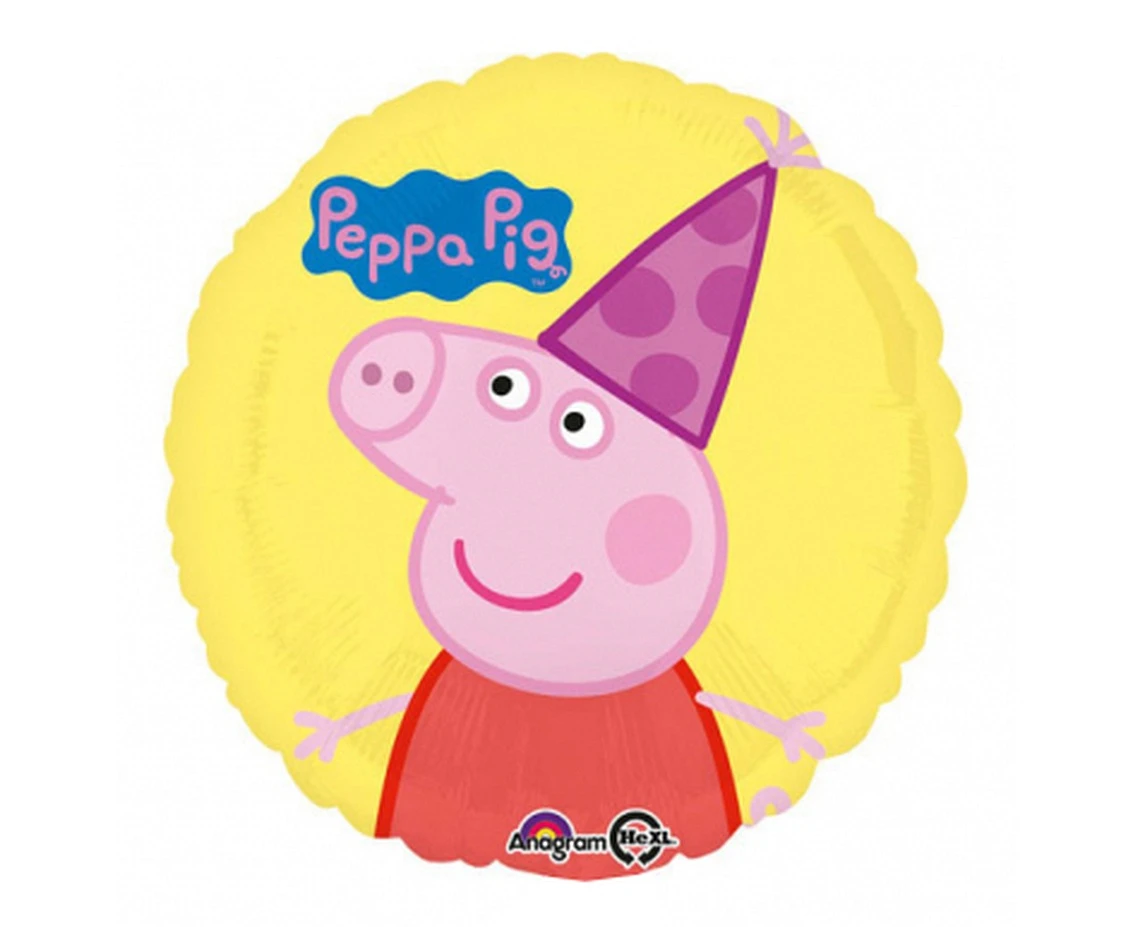 Foil balloon 18" CIR - "Peppa Pig" EOL