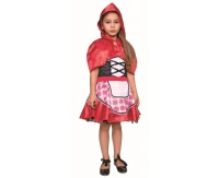 Red Hood role-play set for kids (dress, hood with cape), size 130/140 cm