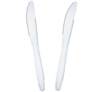 Knife, transparent / 1 pc.