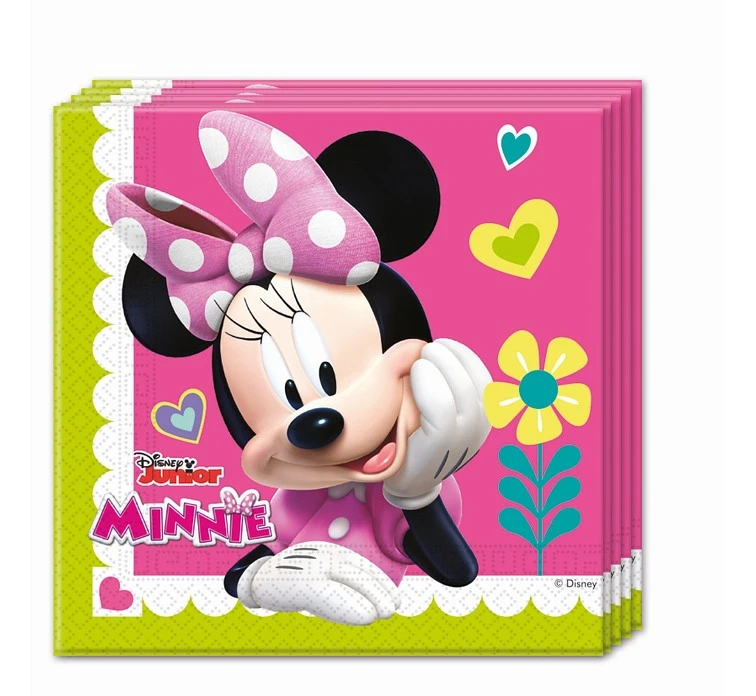Napkins "Minnie Happy Helpers" 33x33 cm, 20 pcs EOL