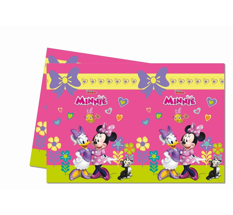 Plastic tablecloth "Minnie Happy Helpers" 120x180 cm EOL
