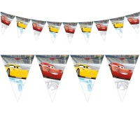 Banner Cars 3", triangle flags EOL