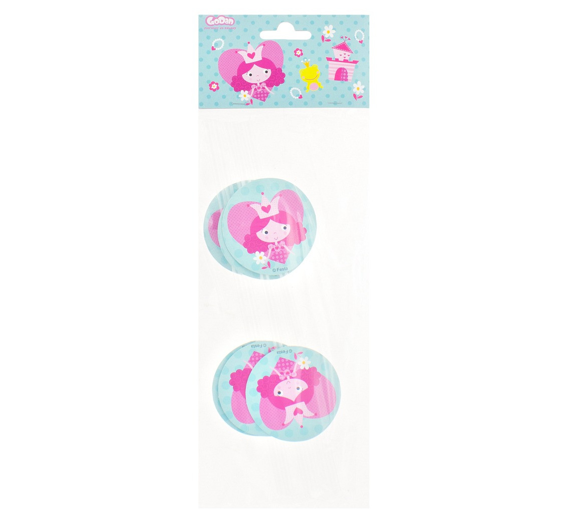 Drinking tubes, broken, with a medallion "Princess" , 6 pcs EOL
