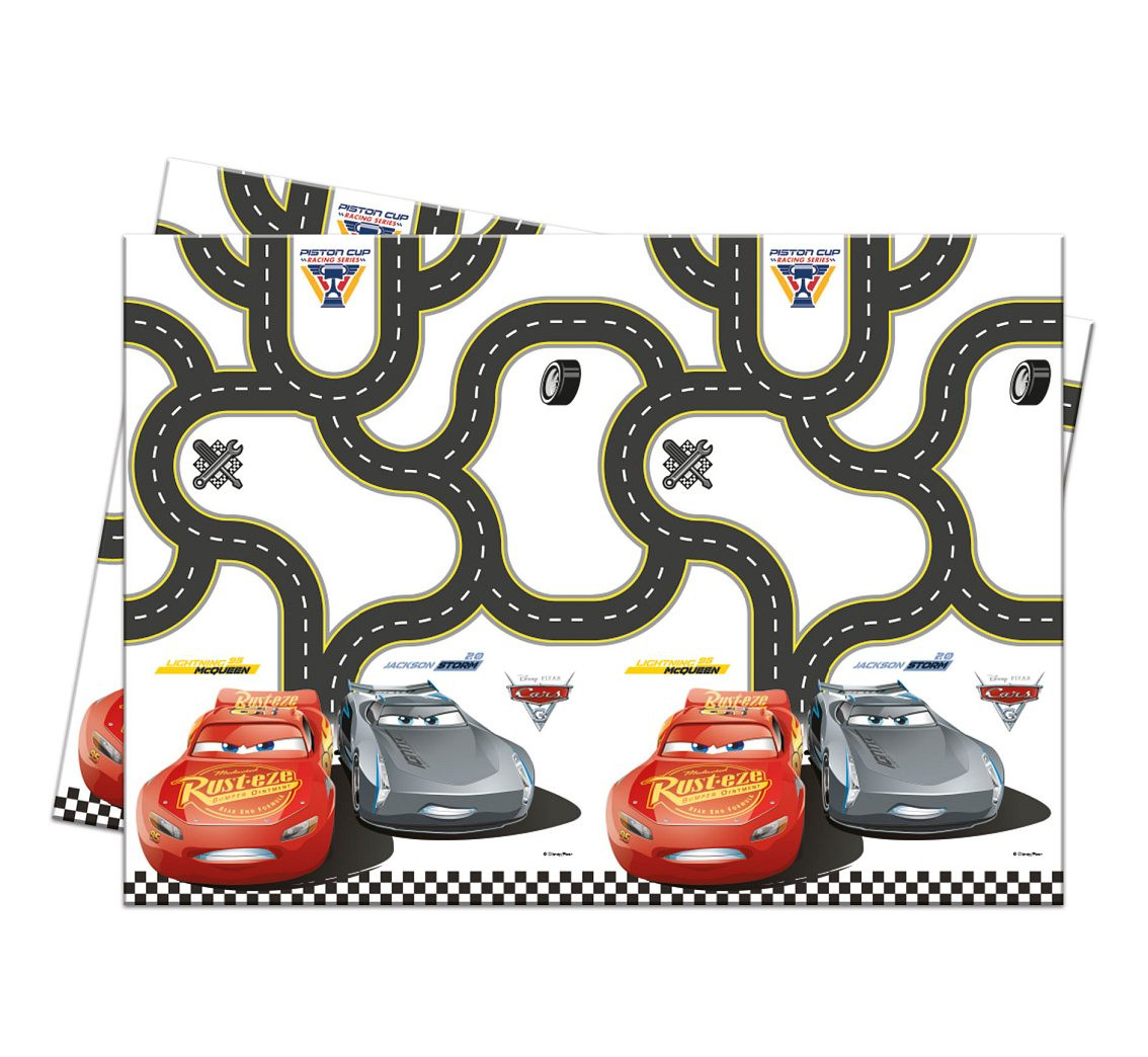 Plastic tablecloth "Cars 3" - 120 x 180cm EOL