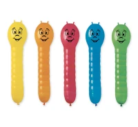 Balloons Gemar, pastel premium earthworms, 70 cm, 5pcs