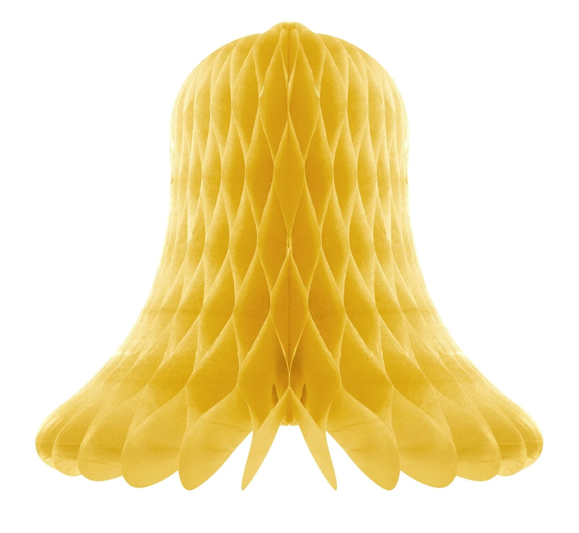 Hanging decoration "Bell", gold, 20 cm, 1 pc EOL