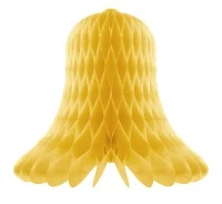 Hanging decoration "Bell", gold, 20 cm, 1 pc EOL