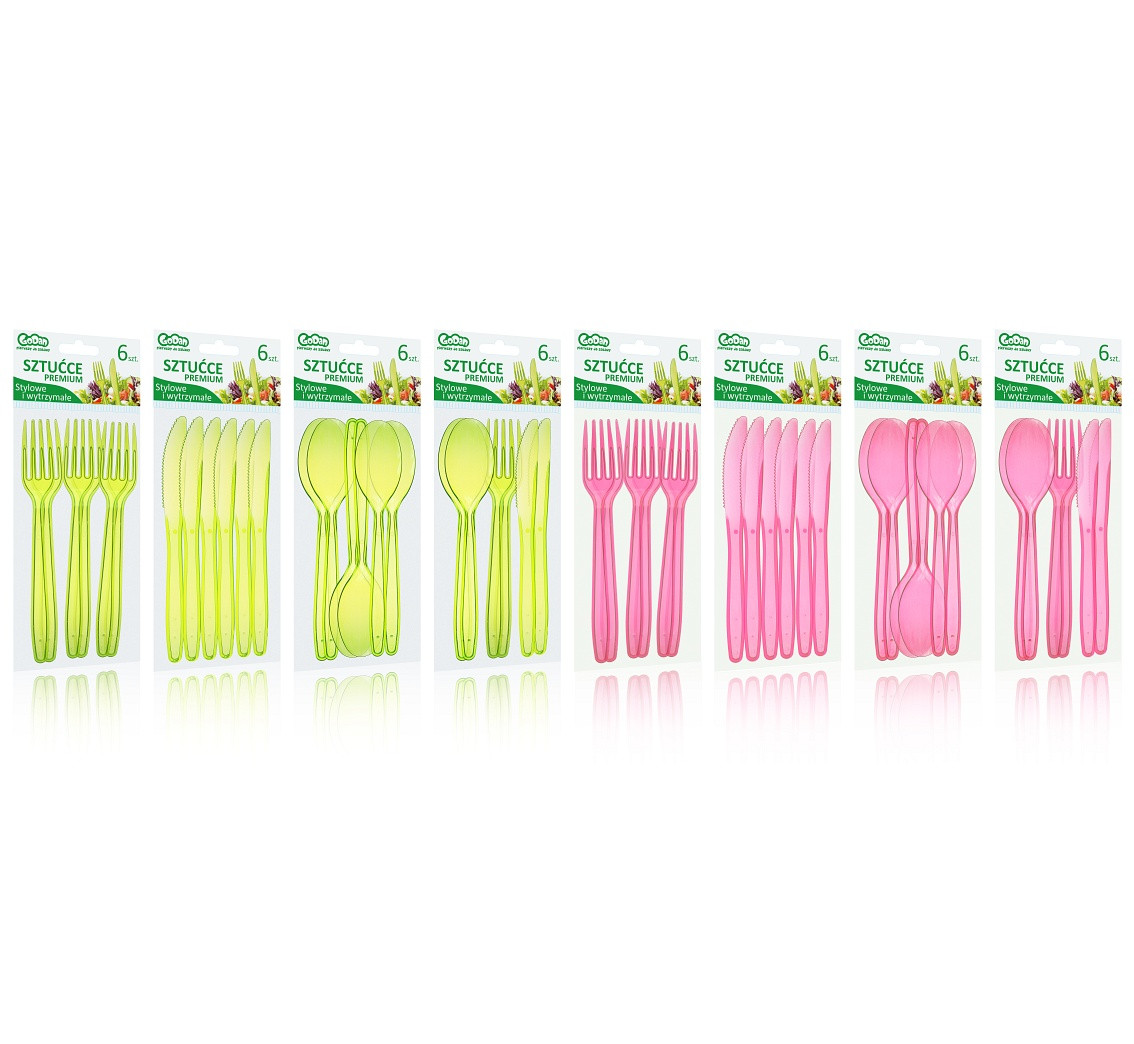 Premium cutlery, 6 pcs.