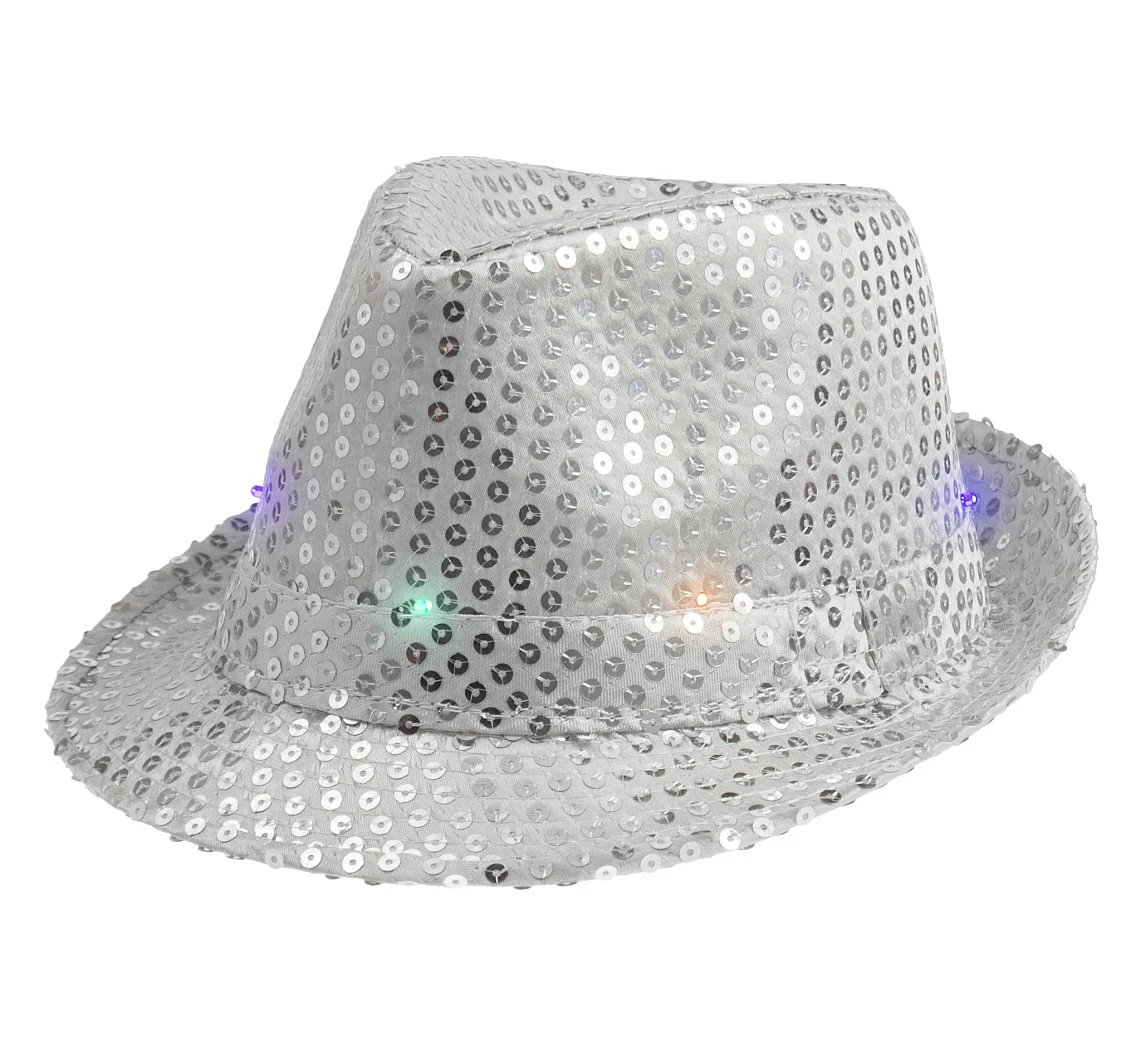 Flashing hat, silver EOL