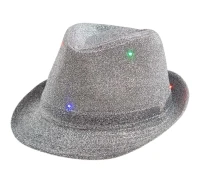 Flashing hat, silver EOL